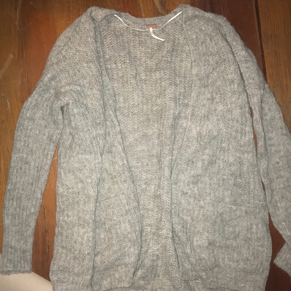 Chenille Free People cardigan